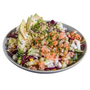 SALADE AVOCAT&SAUMON
